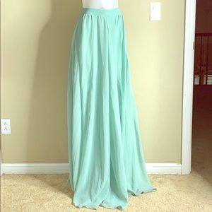 Tiffany Bluish Princess High Waist Skirt